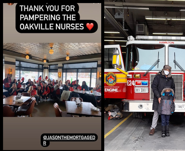 Thank you to the Oakville Nurses